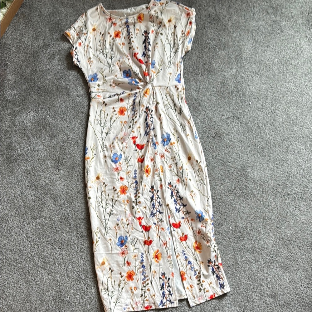 SHEIN Boho MIDI Floral dress